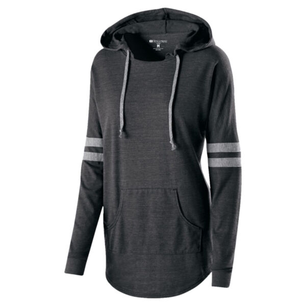 Women's Triblend Hooded Long Sleeve T-Shirt Thumbnail