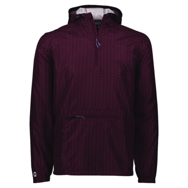 Men's Range Hooded Packable Quarter-Zip Jacket Thumbnail