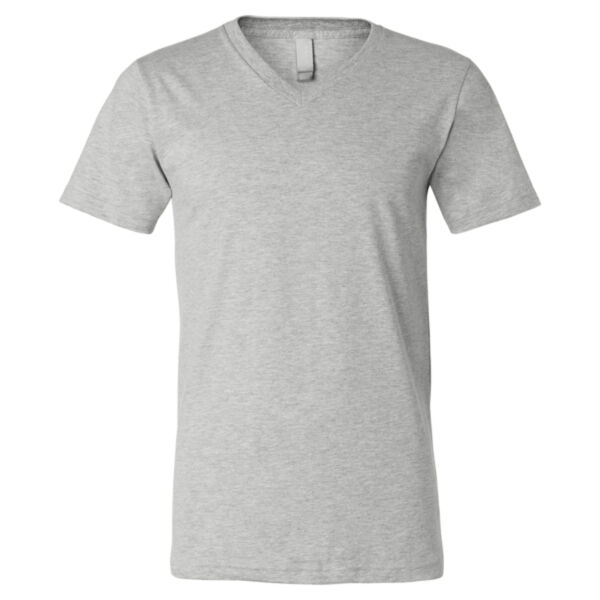 Unisex Heather CVC V-Neck Tee Thumbnail