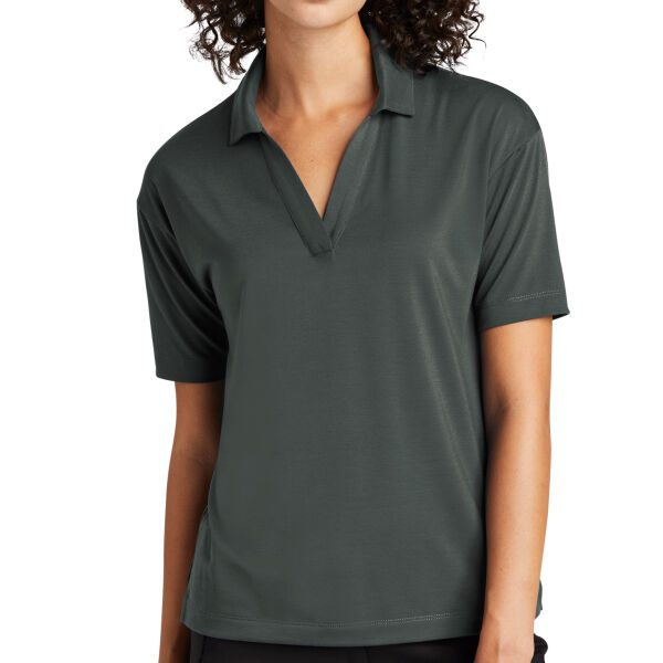 Women's Stretch Jersey Polo Thumbnail