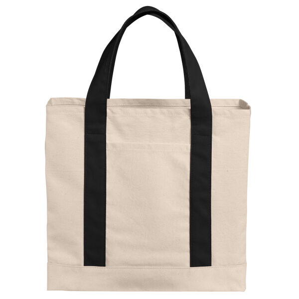 Cotton Canvas Two Tone Tote Thumbnail