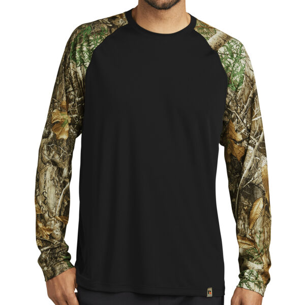 Realtree ® Colorblock Performance Long Sleeve Tee Thumbnail