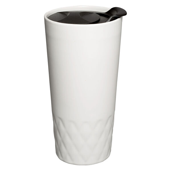 14oz Double Wall Ceramic Textured Tumbler Thumbnail