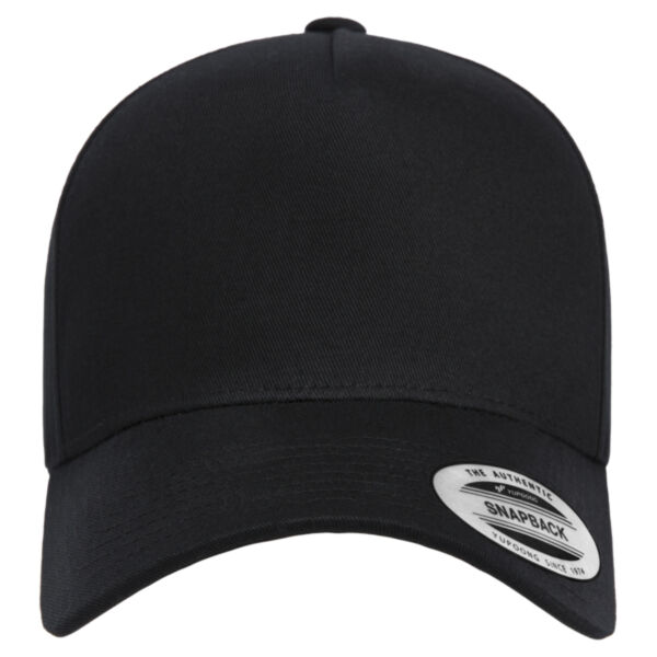 Retro Cotton Blend Trucker Snapback Cap Thumbnail