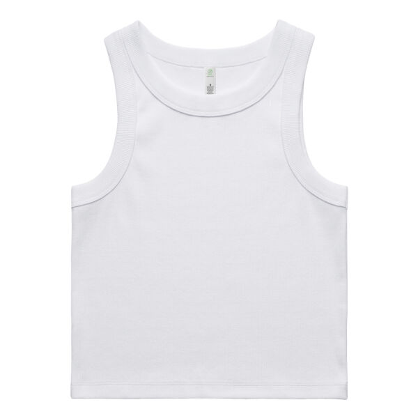 ORGANIC RIB CROP TANK Thumbnail