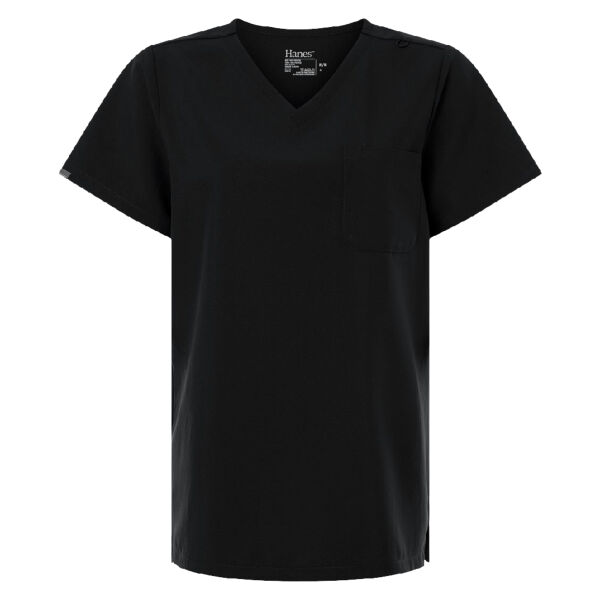 Women's V-Neck 1 Pocket Scrub Top Thumbnail