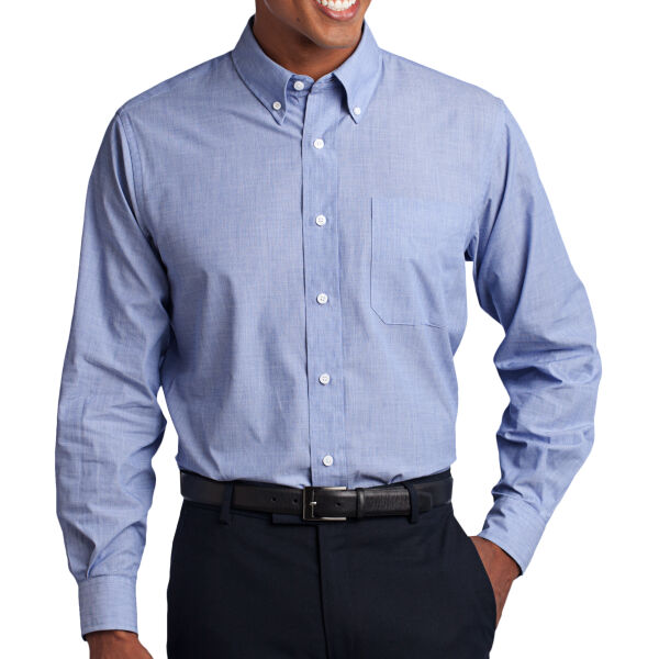 Tall Crosshatch Easy Care Shirt Thumbnail
