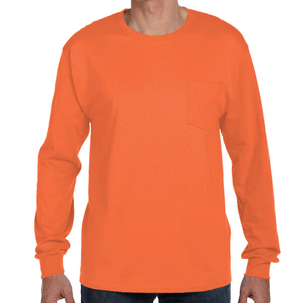 Men's Authentic Long Sleeve Pocket T-Shirt Thumbnail