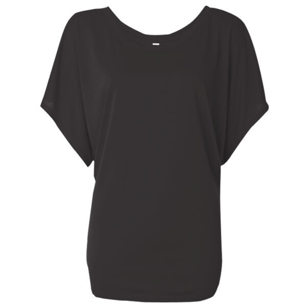 Women’s Flowy Draped Dolman Tee Thumbnail