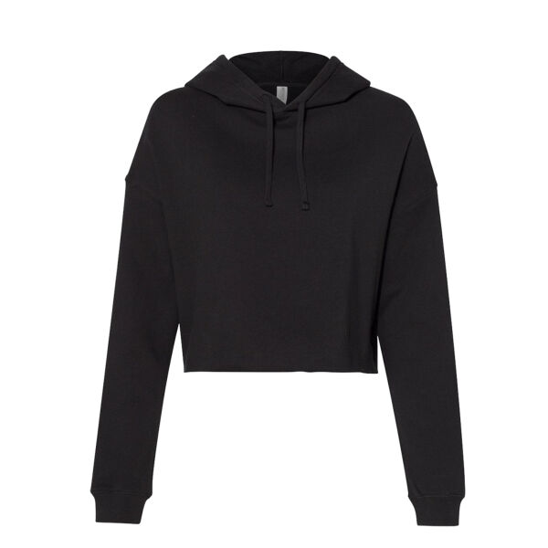 Women’s Lightweight Crop Hooded Sweatshirt Thumbnail
