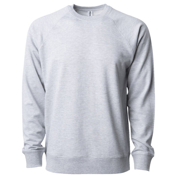 Unisex Icon Lightweight Loopback Terry Crewneck Sweatshirt Thumbnail