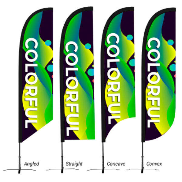 Large 15' Custom Feather Flag Thumbnail