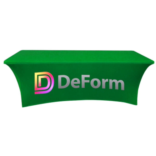 8' Stretch Table Cover (3-Sided) Thumbnail