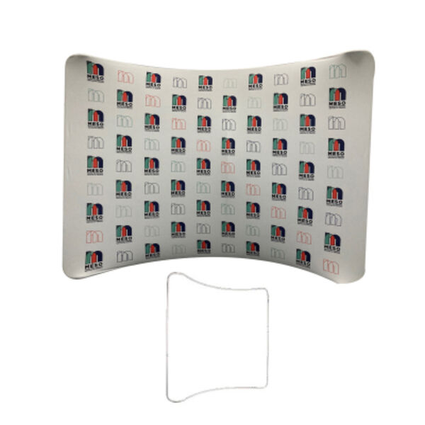 10' Curved Tension Fabric Display Thumbnail