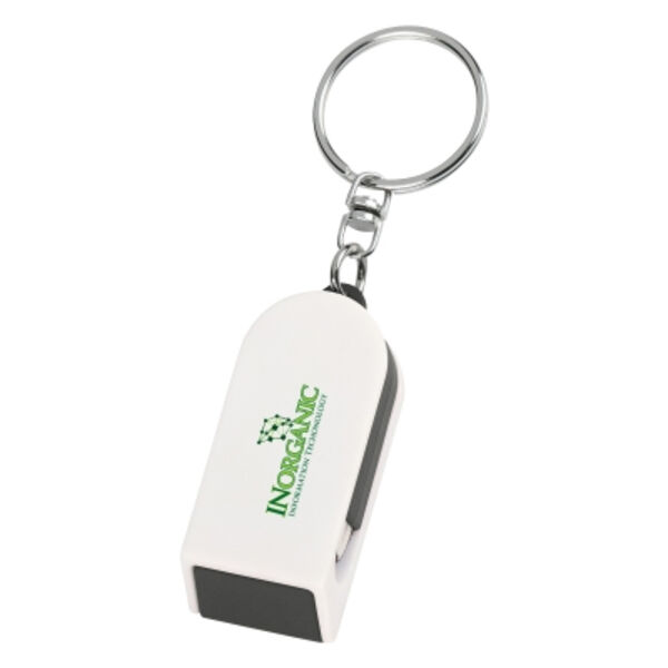 Phone Stand And Screen Cleaner Combo Key Chain Thumbnail