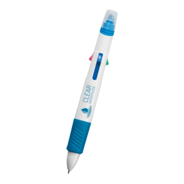 Quatro Pen With Highlighter Thumbnail
