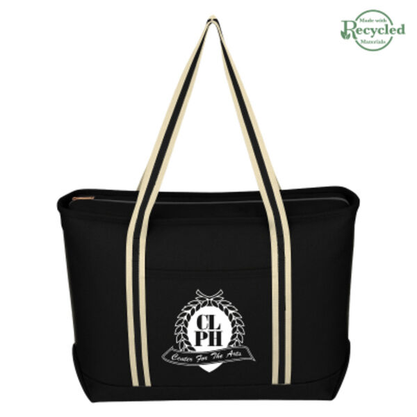 Large Cotton 24 Oz. Canvas Admiral Tote Bag Thumbnail