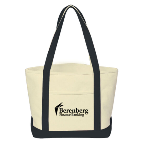 Medium Starboard 24 Oz. Recycled Cotton Canvas Tote Bag Thumbnail