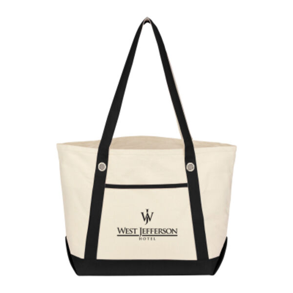 Medium 12 Oz. Cotton Canvas Sailing Tote Bag Thumbnail