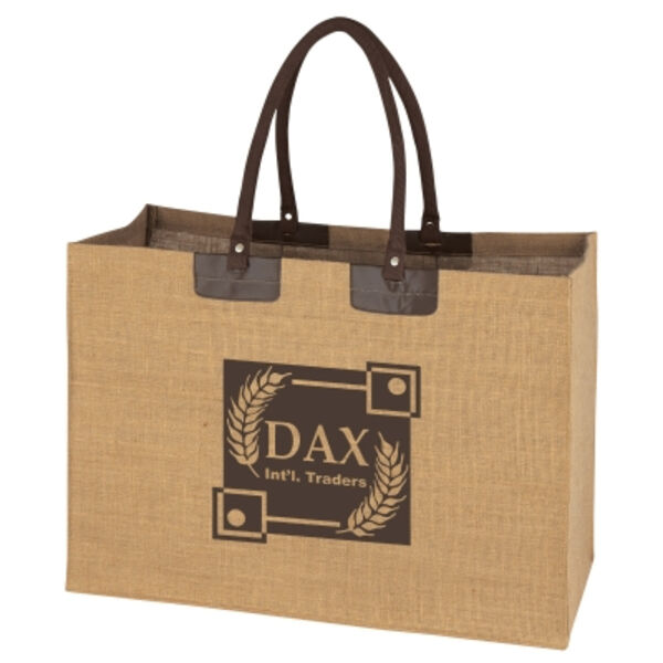 Jumbo Jute Tote Bag Thumbnail