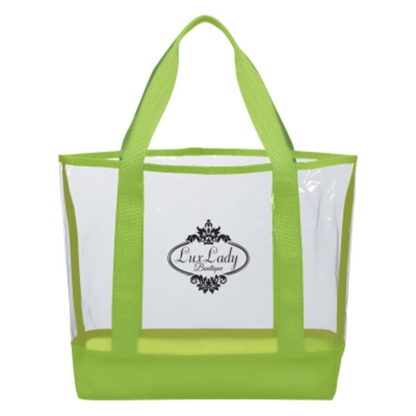 Clear Casual Tote Bag Thumbnail