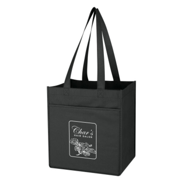 Non-Woven 6 Bottle Wine Tote Bag Thumbnail