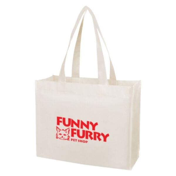 Matte Laminated Non-Woven Shopper Tote Bag Thumbnail