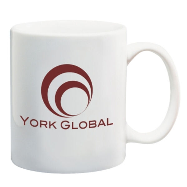 11 Oz. White Ceramic Mug Thumbnail