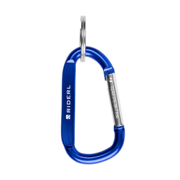 6mm Carabiner With Split Ring Thumbnail