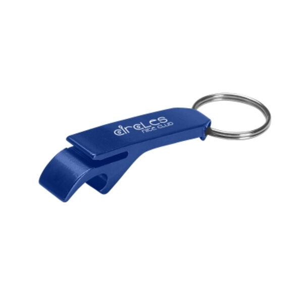 Aluminum Bottle/Can Opener Key Ring Thumbnail