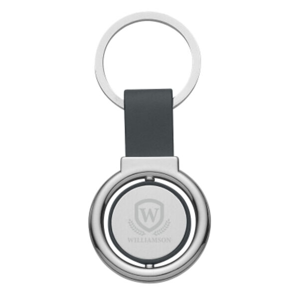 Circular Metal Spinner Key Tag Thumbnail