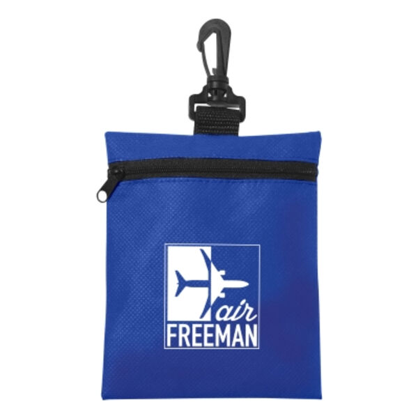 Non-Woven Zippered Pouch Thumbnail