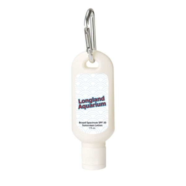 1 Oz. SPF 30 Sunscreen With Carabiner Thumbnail