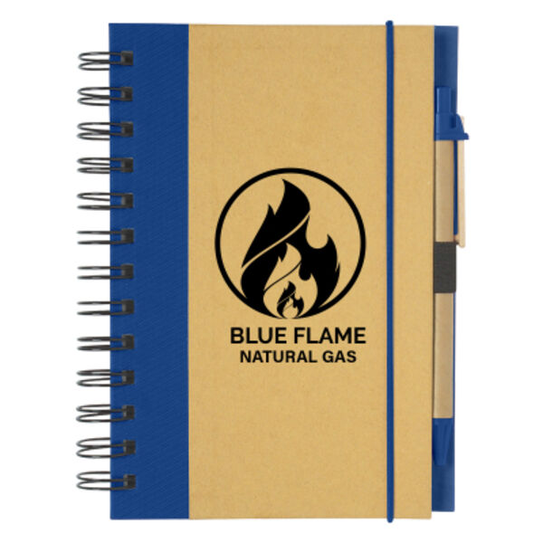 Eco-Inspired Spiral Notebook & Pen Thumbnail