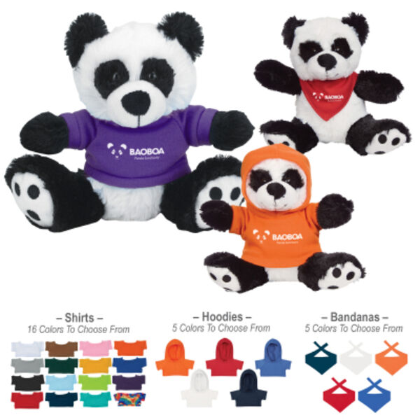 6" Big Paw Panda Thumbnail