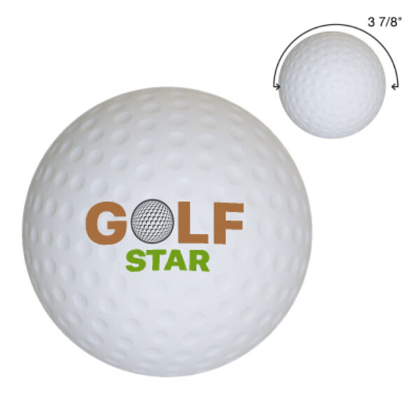Golf Ball Shape Stress Reliever Thumbnail
