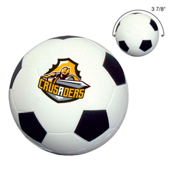Soccer Ball Shape Stress Reliever Thumbnail