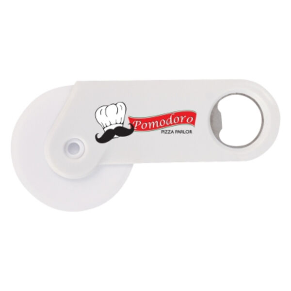 Pizza Cutter With Bottle Opener Thumbnail