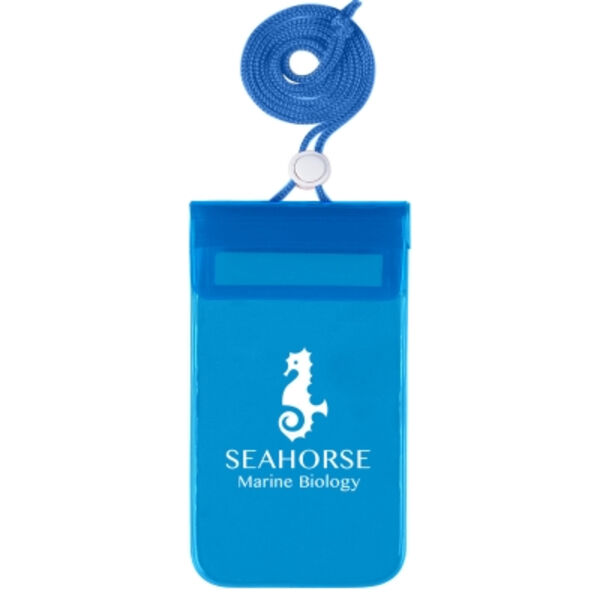 Waterproof Pouch With Neck Cord Thumbnail