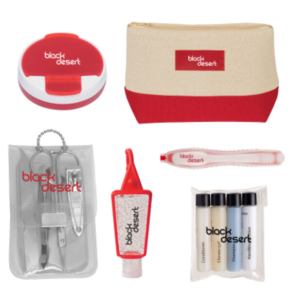 Allure Cosmetic Bag Travel Kit Thumbnail