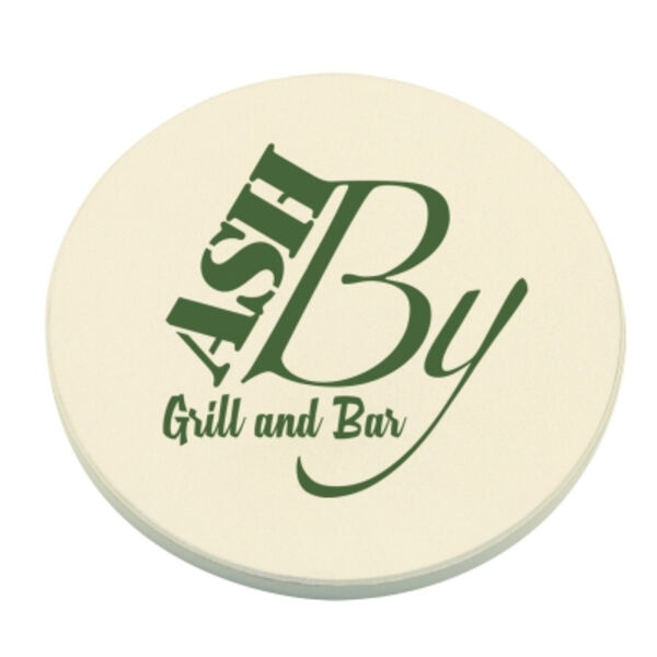 Round Absorbent Coaster Thumbnail