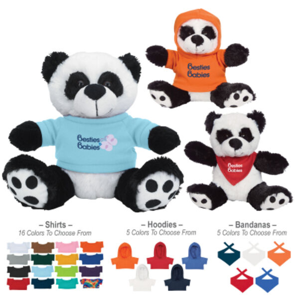 8 ½" Big Paw Panda Thumbnail