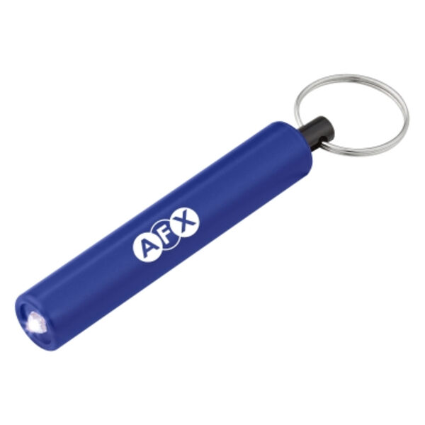 Mini Cylinder LED Flashlight Key Tag Thumbnail