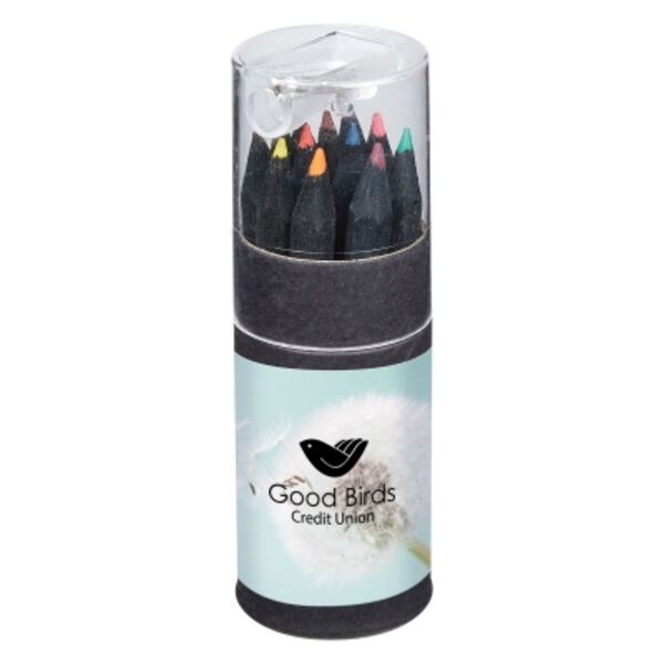 Blackwood 12-Piece Colored Pencil Set In Tube With Sharpener   Thumbnail