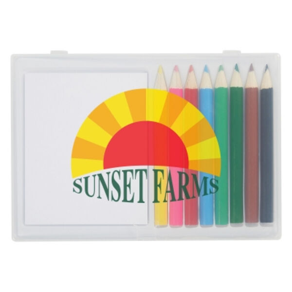 8-Piece Colored Pencil Art Set In Case Thumbnail