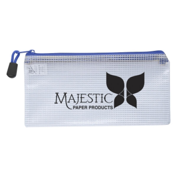 Clear Zippered Pencil Pouch Thumbnail