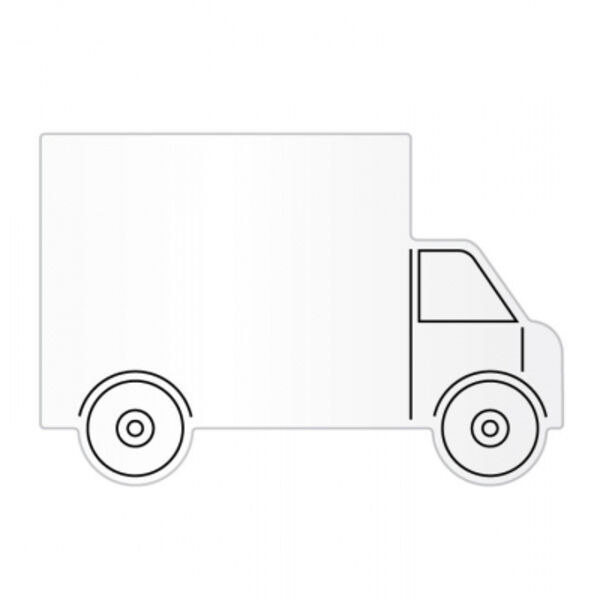 Dye Sublimated Truck Shaped Coaster Thumbnail