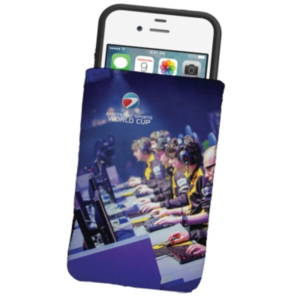 Dye Sublimated Microfiber Phone Wallet Pouch or Sleeve Thumbnail