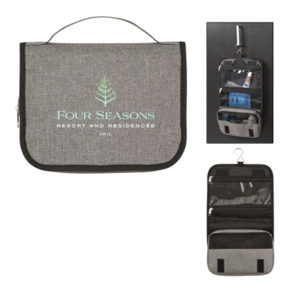 Heathered Hanging Toiletry Bag Thumbnail