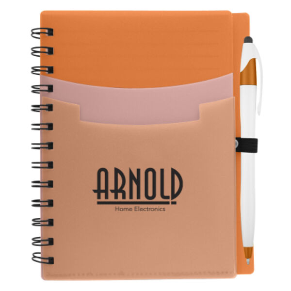 Tri-Pocket Notebook & Pen Thumbnail